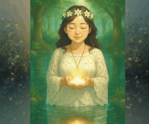Benika’s prayer in Japanese purification ritual