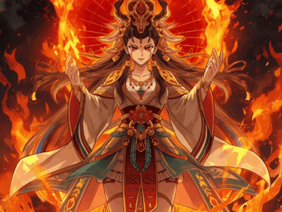 Kagutsuchi’s flame healed by Japanese purification ritual